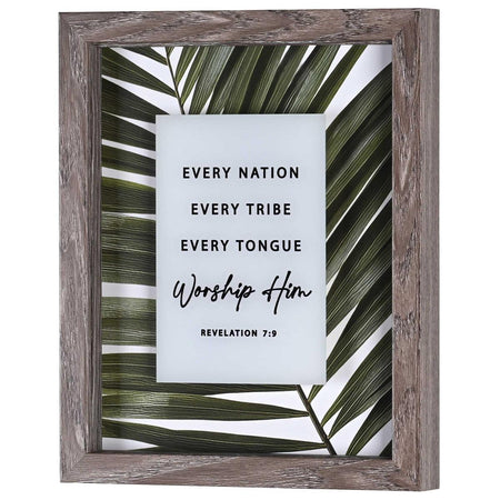 Framed Art Every Nation Tribe Tongue by Dicksons, product view 3
