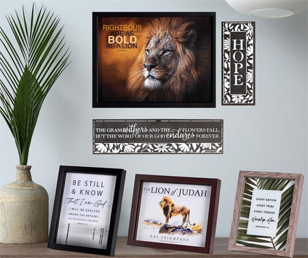 Framed Art Every Nation Tribe Tongue by Dicksons, product view 5