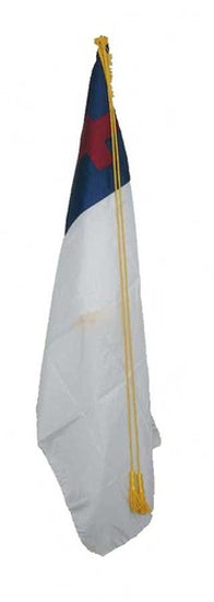 3' x 5' Indoor Christian Flag - Plain