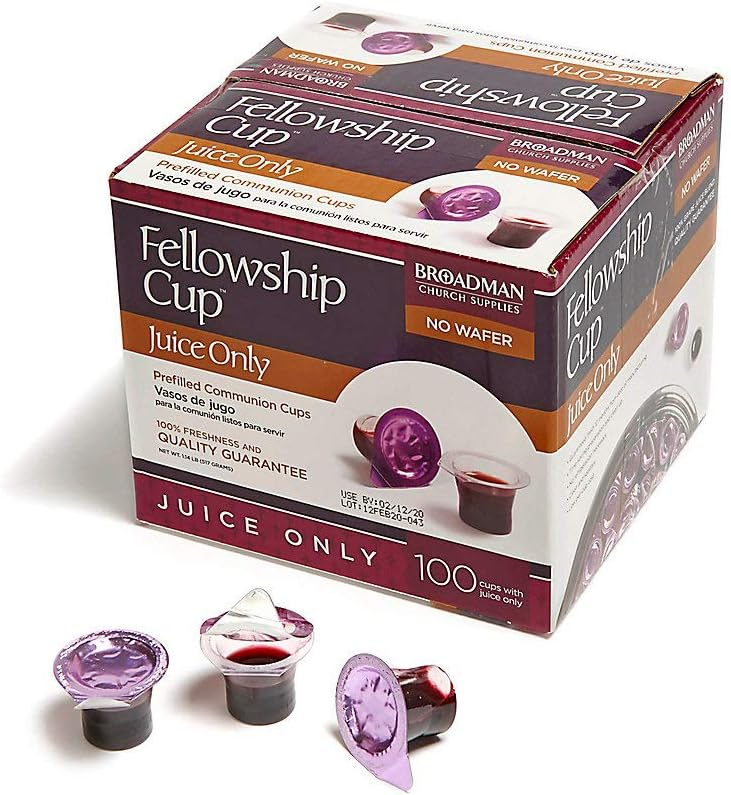 Fellowship Cup with Juice Only - 100 Count