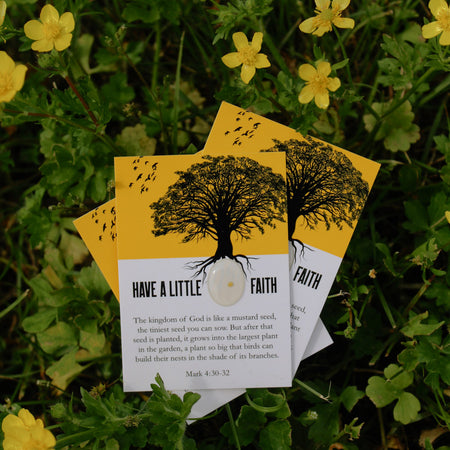 MUSTARD SEED OF FAITH CARDS PK50