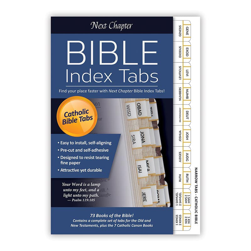 Bible Tabs - Catholic Version - Horizontal