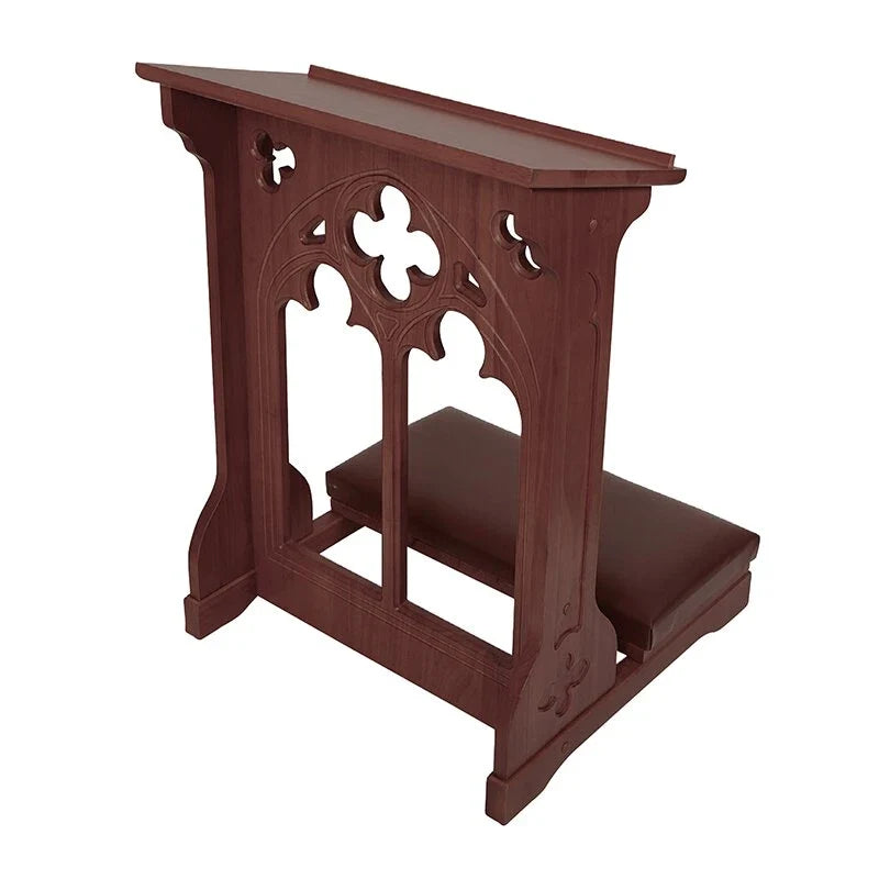 Robert Smith Windsor Collection Padded Kneeler - Walnut or Medium Oak by Christian Brands
