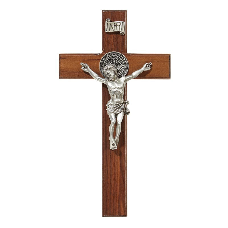 8" H Saint Benedict Crucifix