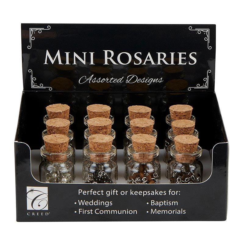 Mini Rosaries in a Bottle