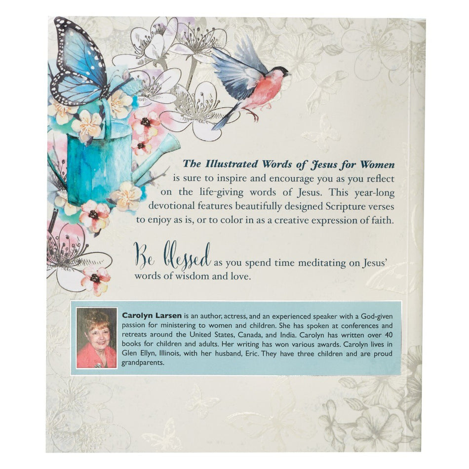 The Illustrated Words of Jesus for Women Devotional by Christian Art Gifts, product view 2