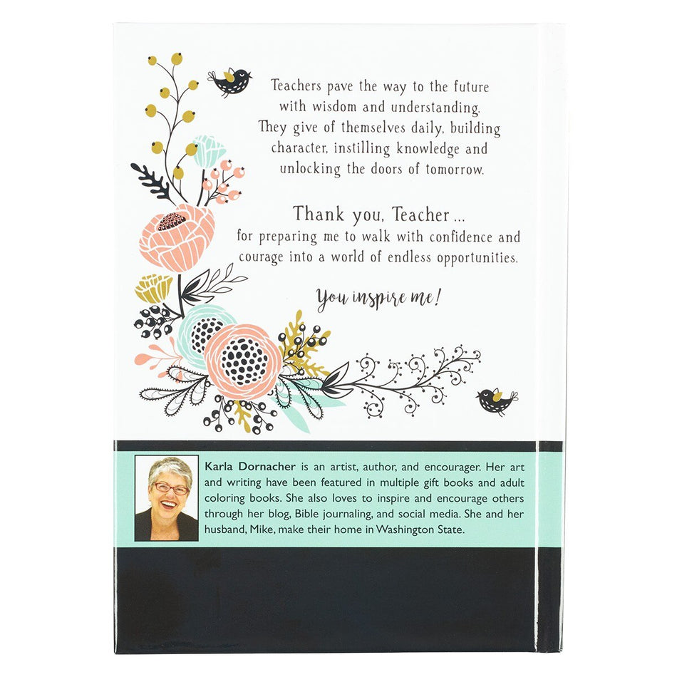 The Heart of a Teacher Gift Book - Ephesians 1:16 by Christian Art Gifts, product view 2