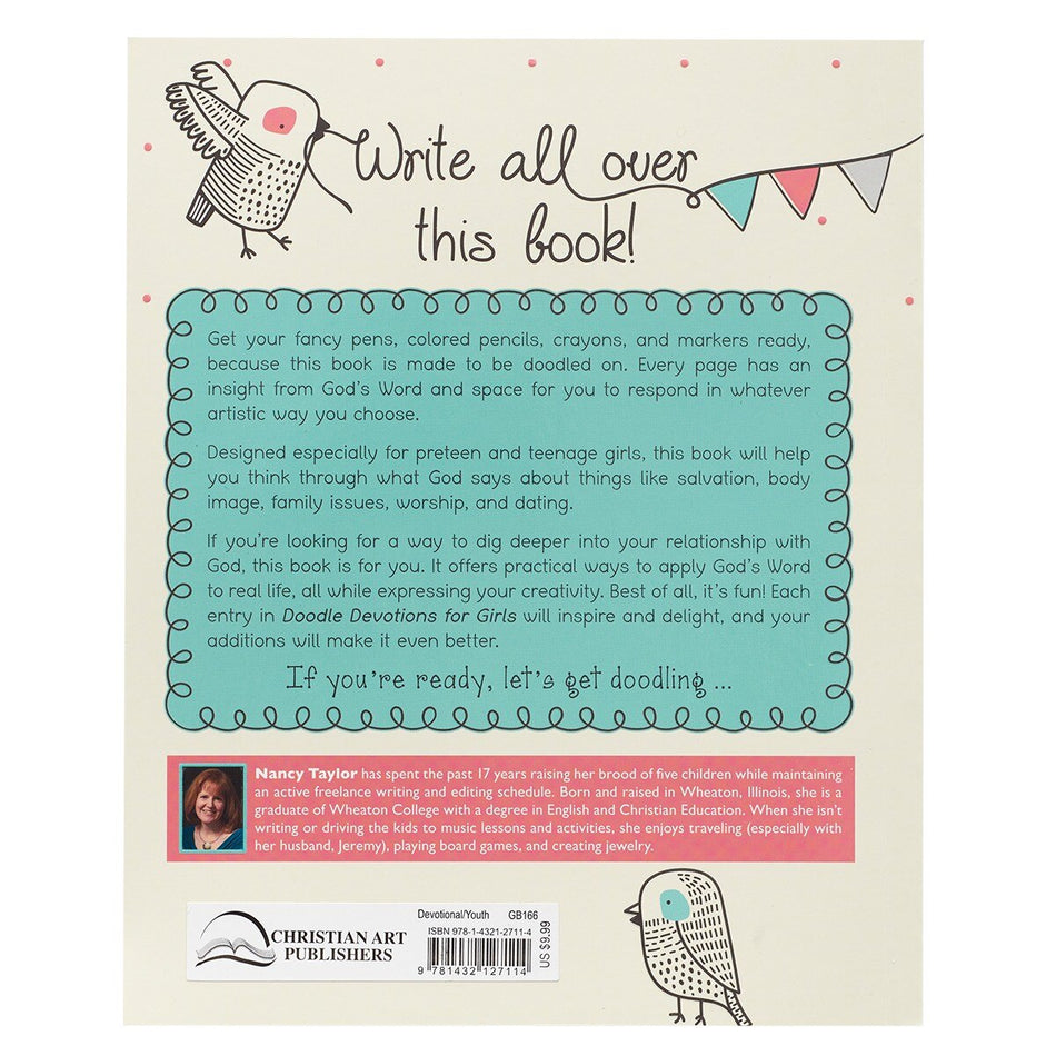 Doodle Devotions for Girls by Christian Art Gifts, product view 2