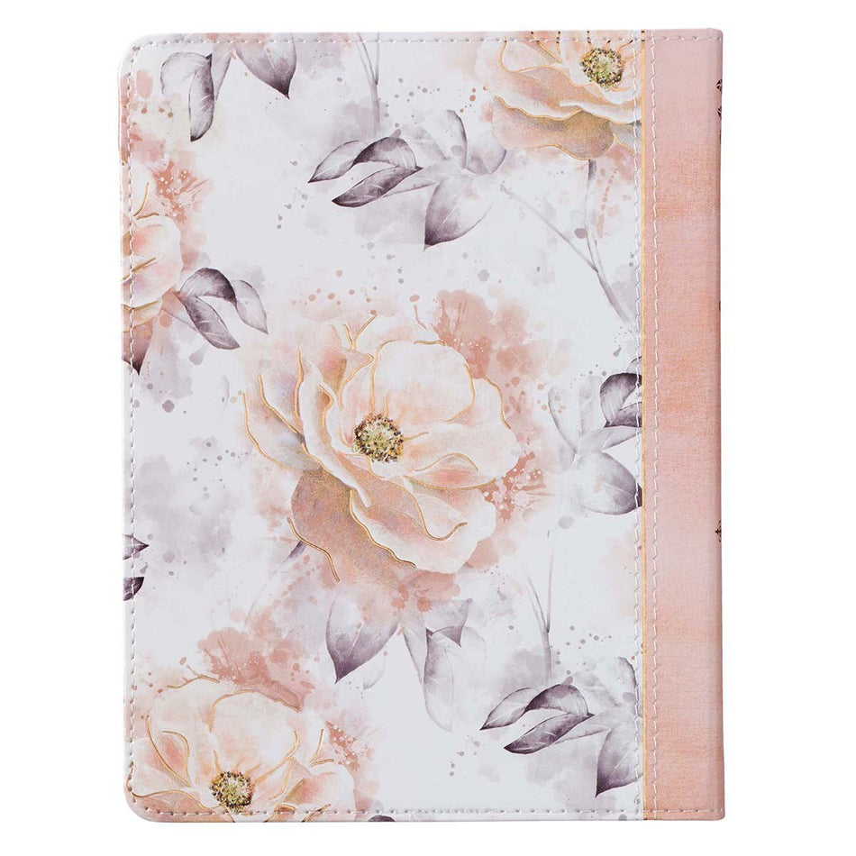 Walking in Grace Faux Leather Devotional by Christian Art Gifts, product view 2
