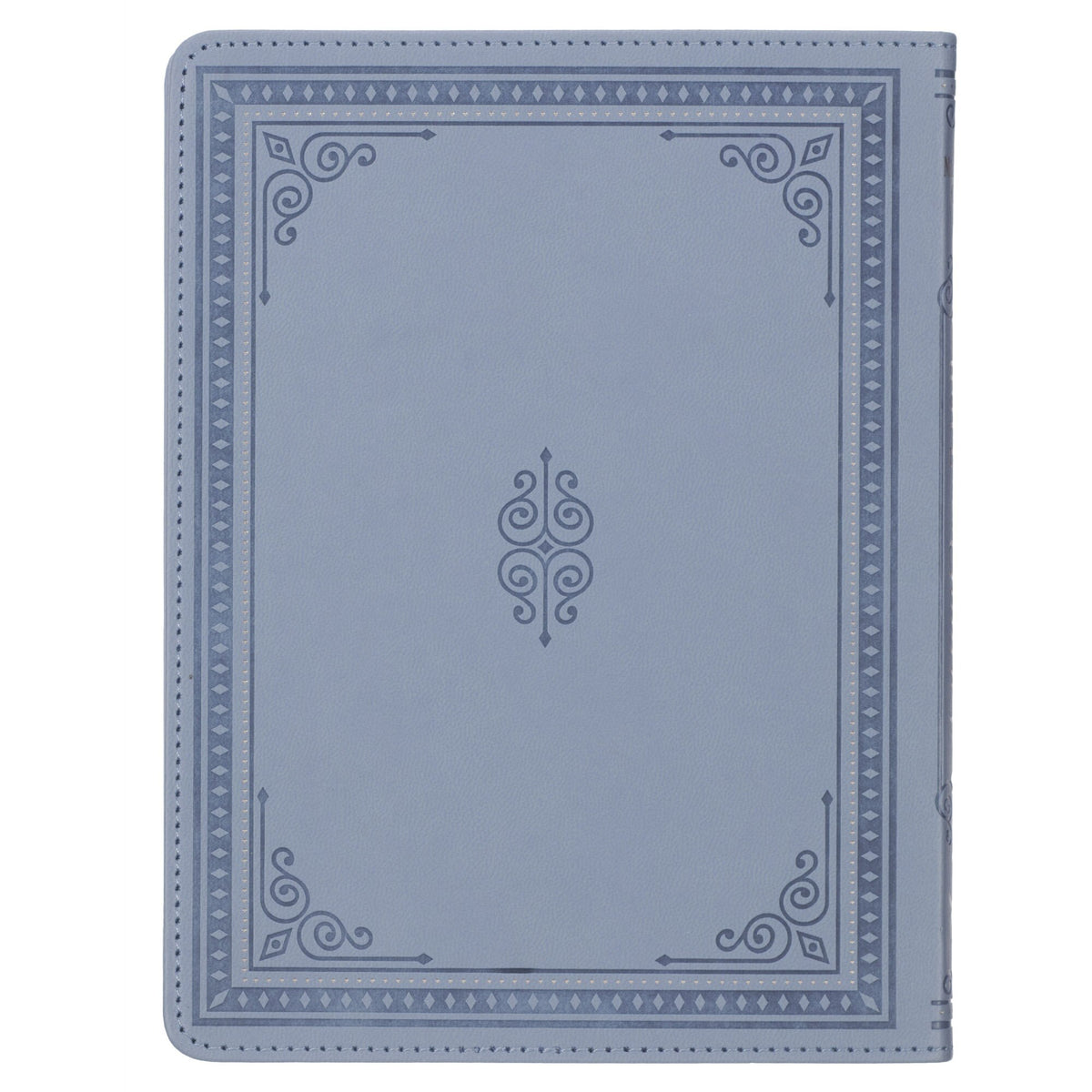 Hope That Endures Blue Faux Leather Devotional by Christian Art Gifts, product view 6