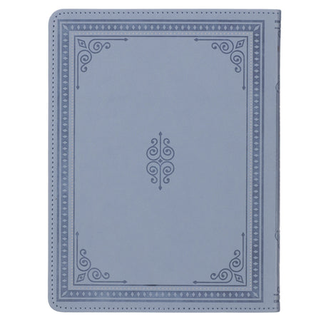 Hope That Endures Blue Faux Leather Devotional by Christian Art Gifts, product view 6