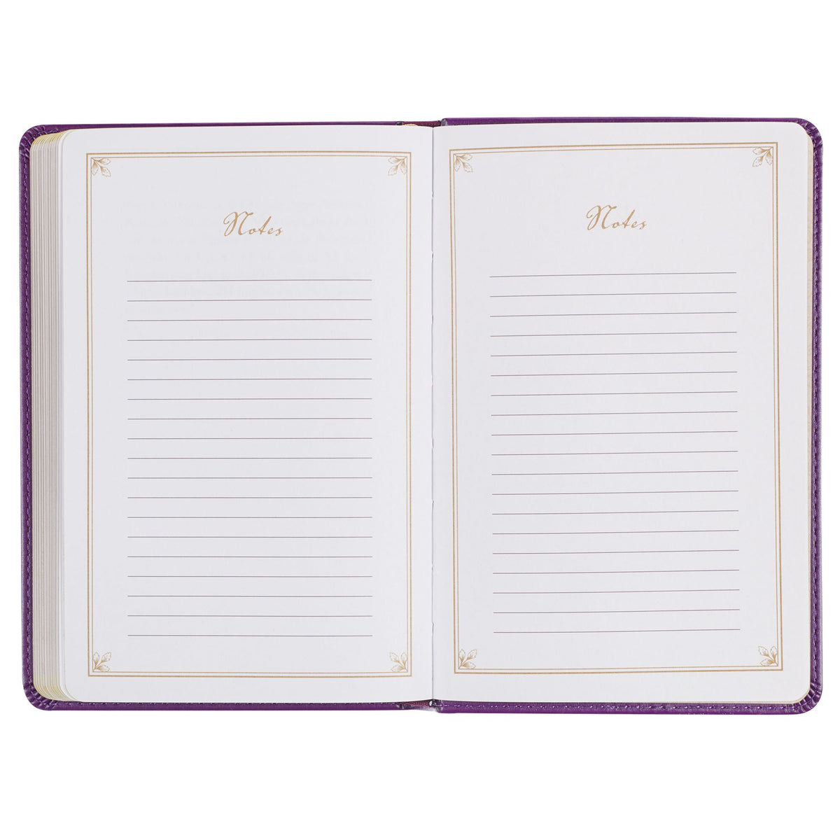 Praying the Psalms Purple Faux Leather Prayer Book by Christian Art Gifts, product view 4