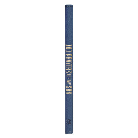101 Prayers for My Son Blue Faux Leather Prayer Book by Christian Art Gifts, product view 7