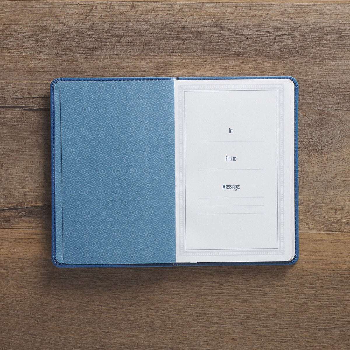 101 Prayers for My Son Blue Faux Leather Prayer Book by Christian Art Gifts, product view 3