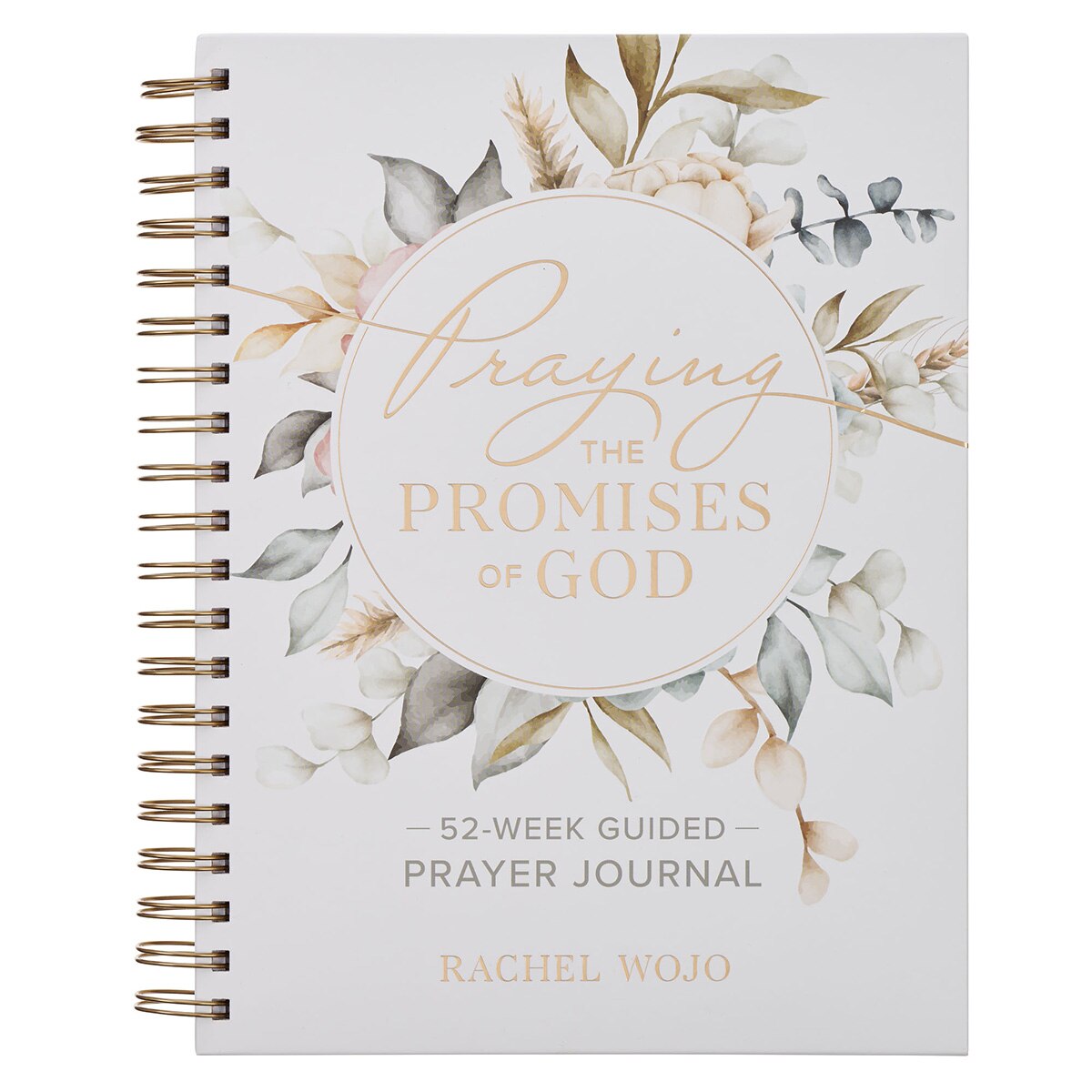 Praying the Promises of God: A 52-Week Guided Spiral Prayer Journal by Christian Art Gifts