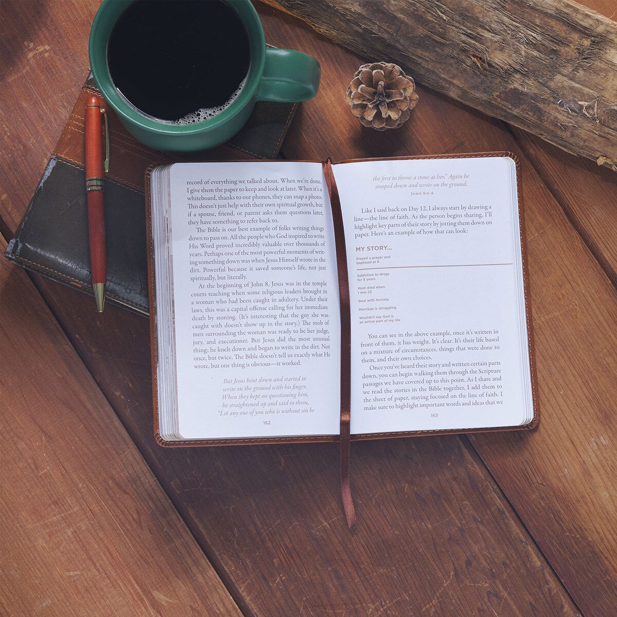 Gospel Courage: 40 Days to Sharing Your Faith Tawny Brown Devotional by Christian Art Gifts, product view 4