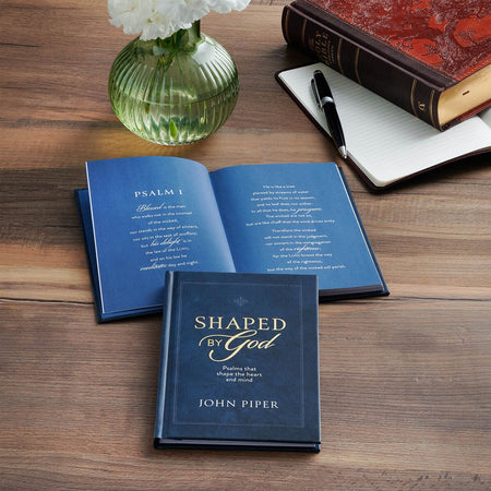 Shaped by God Blue Hardcover Gift Book by Christian Art Gifts, product view 4