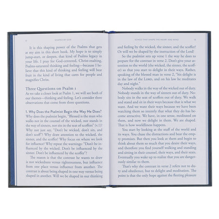 Shaped by God Blue Hardcover Gift Book by Christian Art Gifts, product view 7