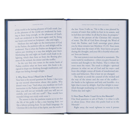 Shaped by God Blue Hardcover Gift Book by Christian Art Gifts, product view 11