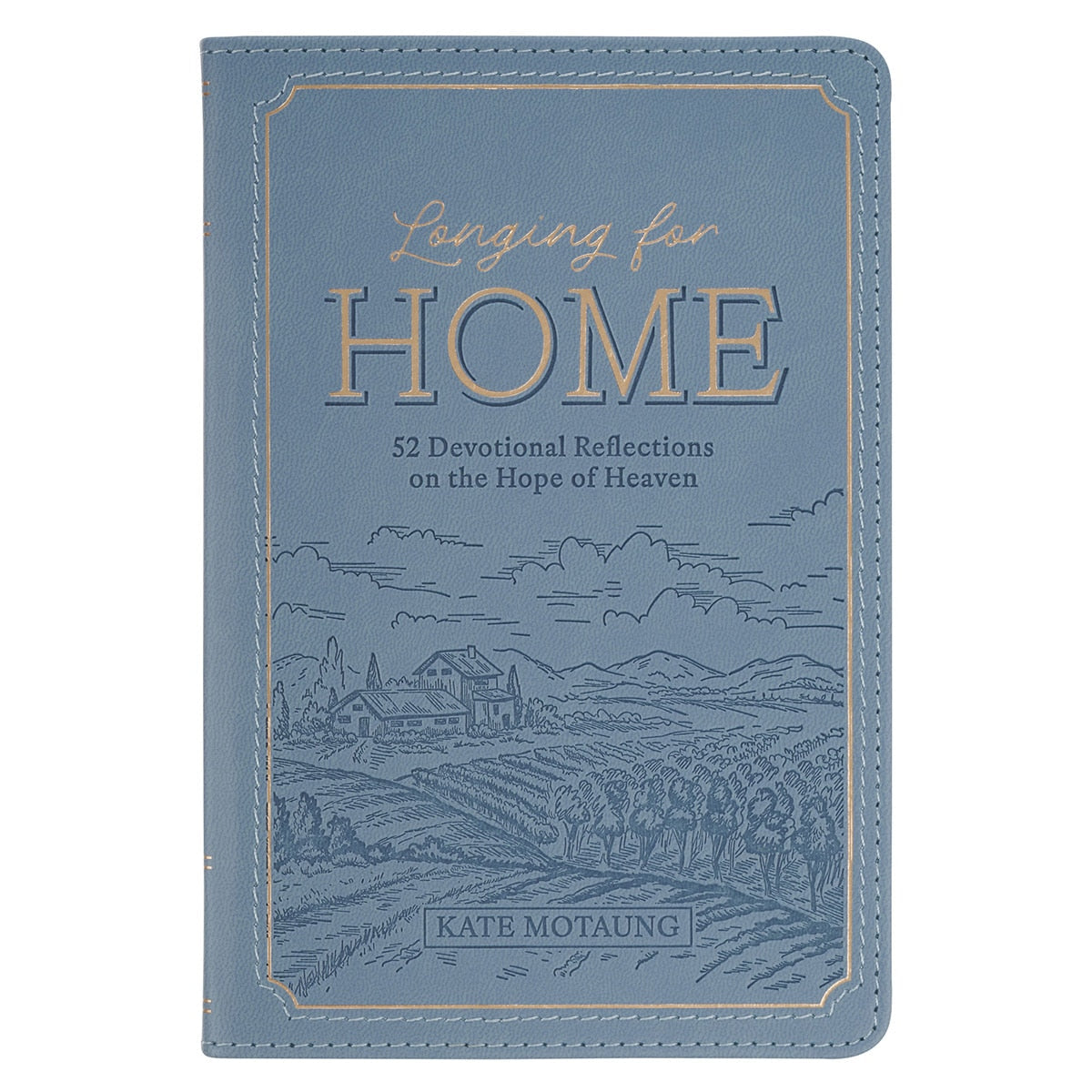 Longing for Home Blue Faux Leather Gift Book by Christian Art Gifts