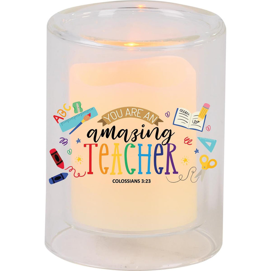 Candleholder Votive An Amazing Teacher by Dicksons
