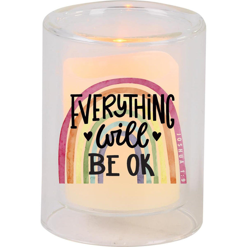 Candleholder Votive Everything Will Be by Dicksons