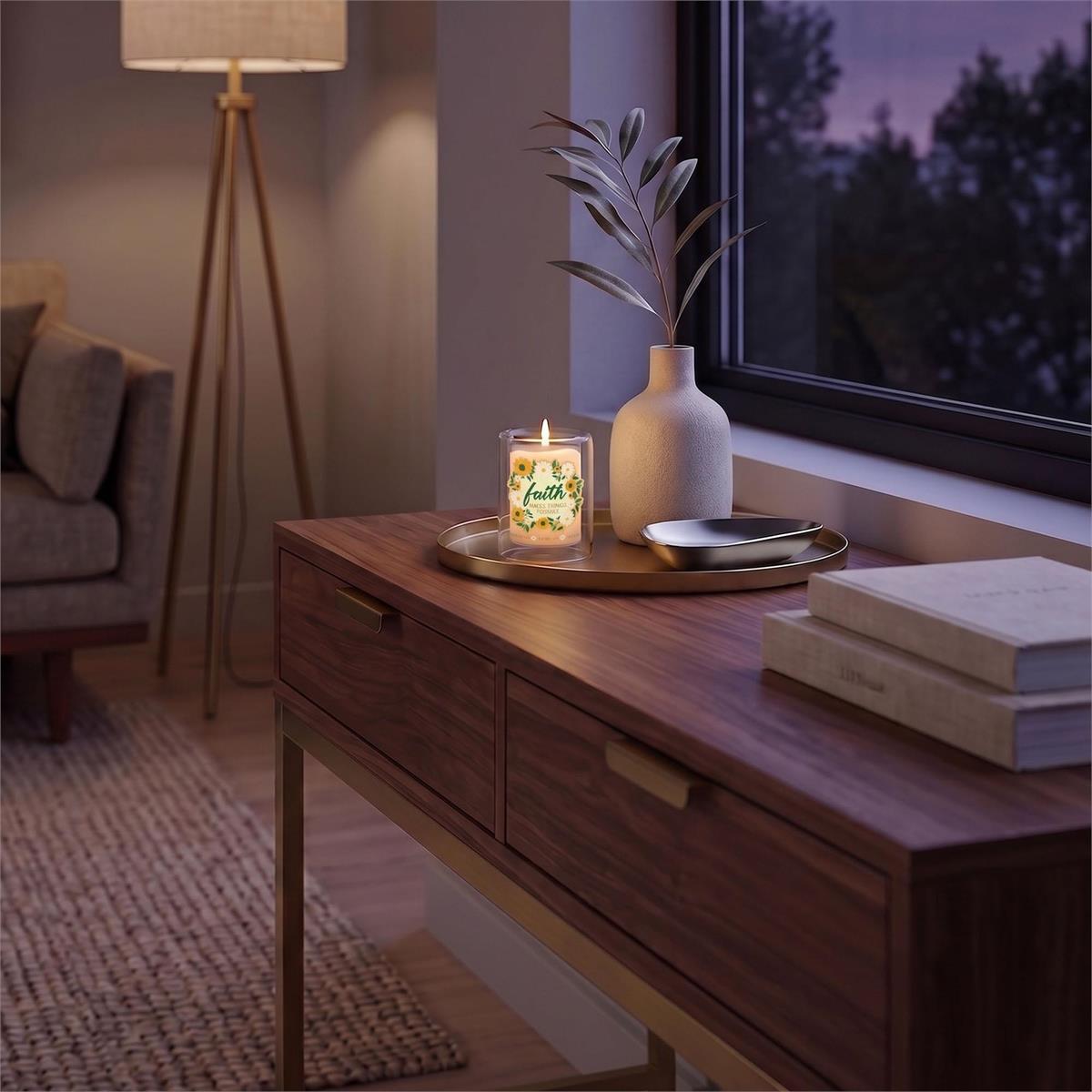 Candleholder Votive Faith Makes Things by Dicksons, product view 6