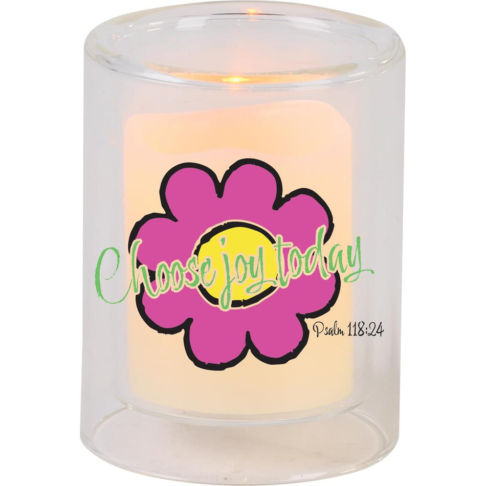 Candleholder Votive Choose Joy Today by Dicksons