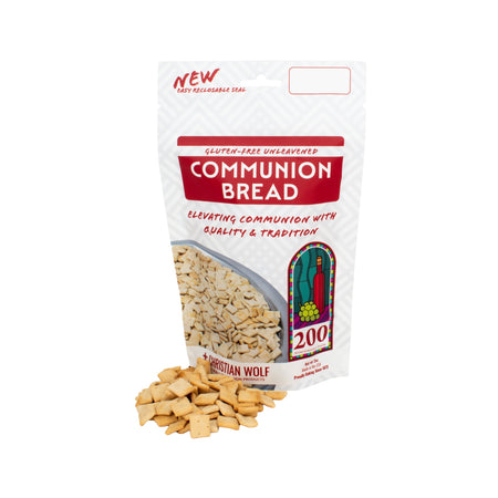 World Communion Products Gluten-Free Bread 200 Count Case of 24