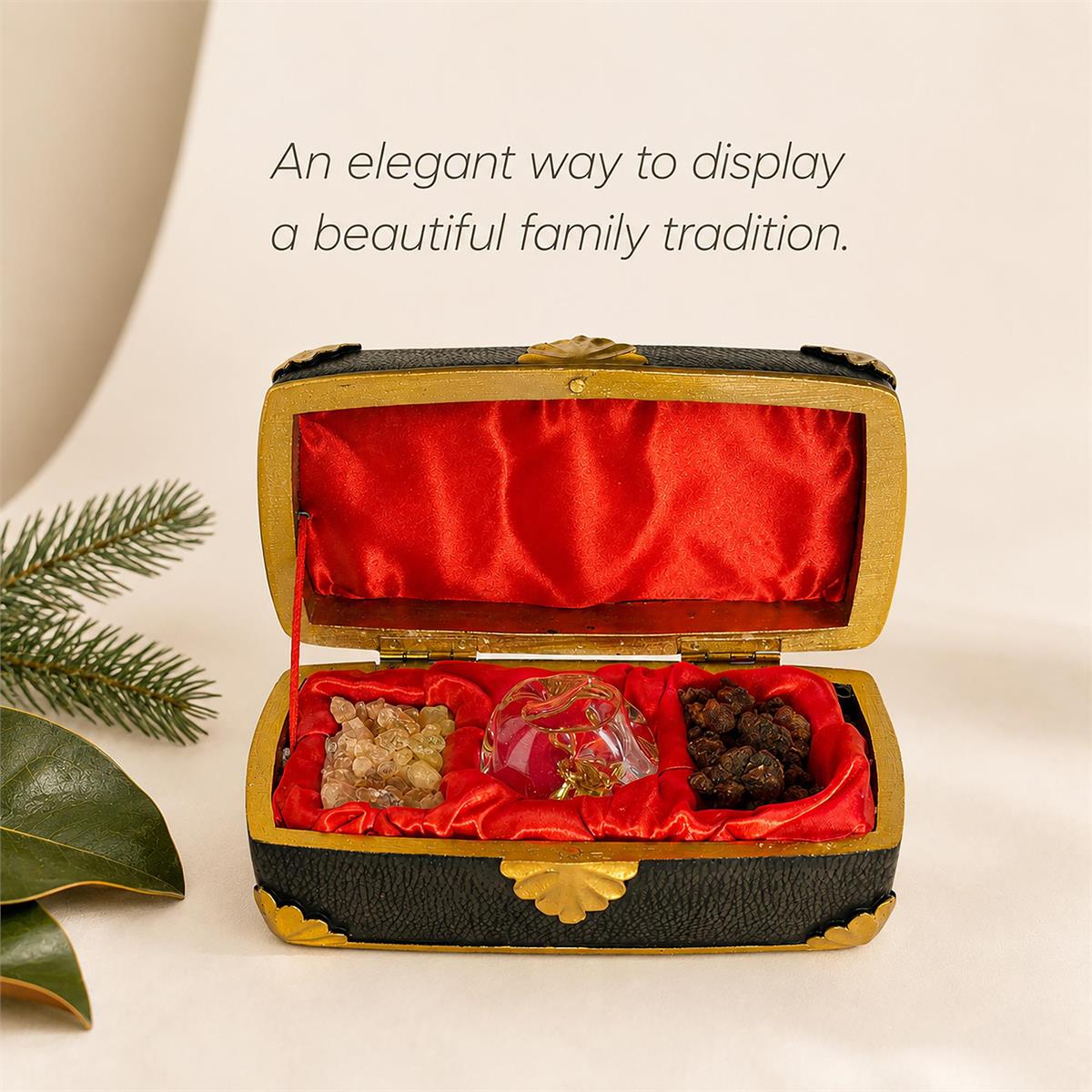 Regal MusicBox with Gold Frankincense Myrrh by Dicksons, product view 3