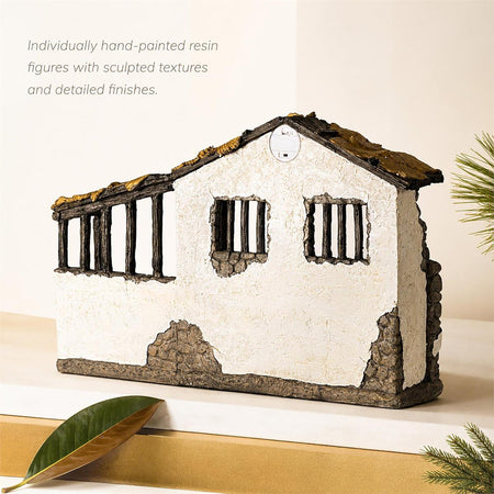 Lighted Nativity Stable for 14H Set by Dicksons, product view 4
