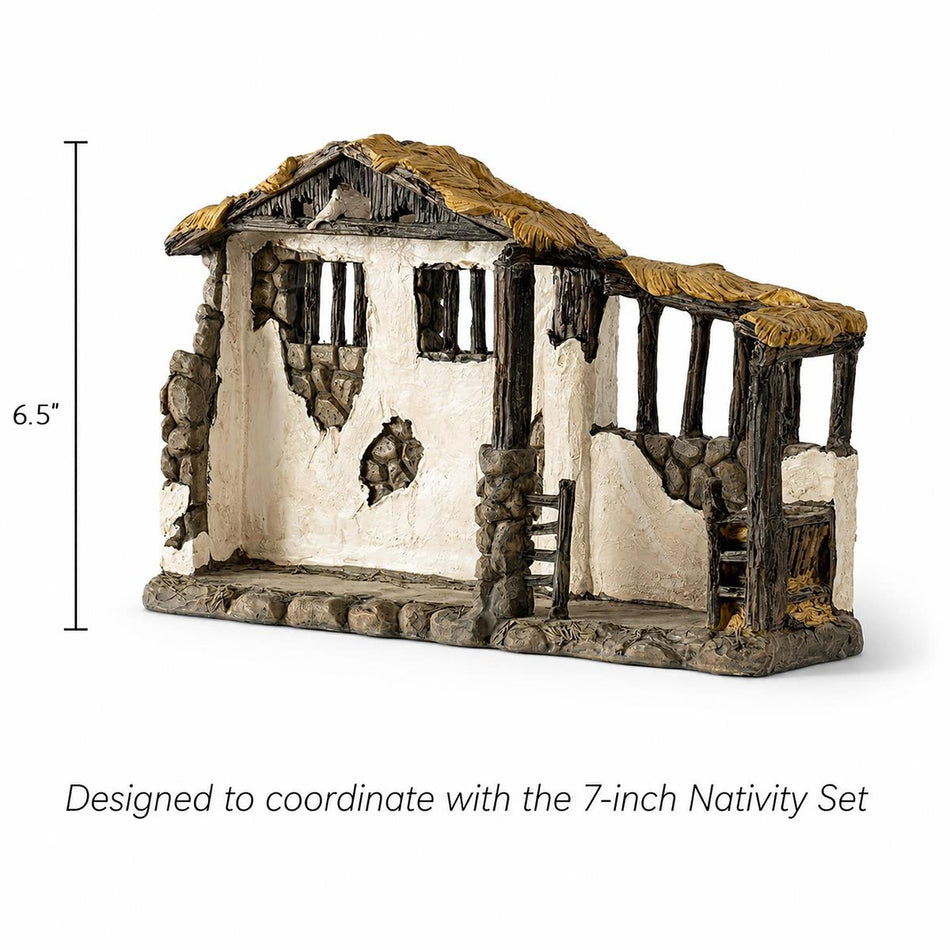 Lighted Nativity Stable for 10H Set by Dicksons, product view 2