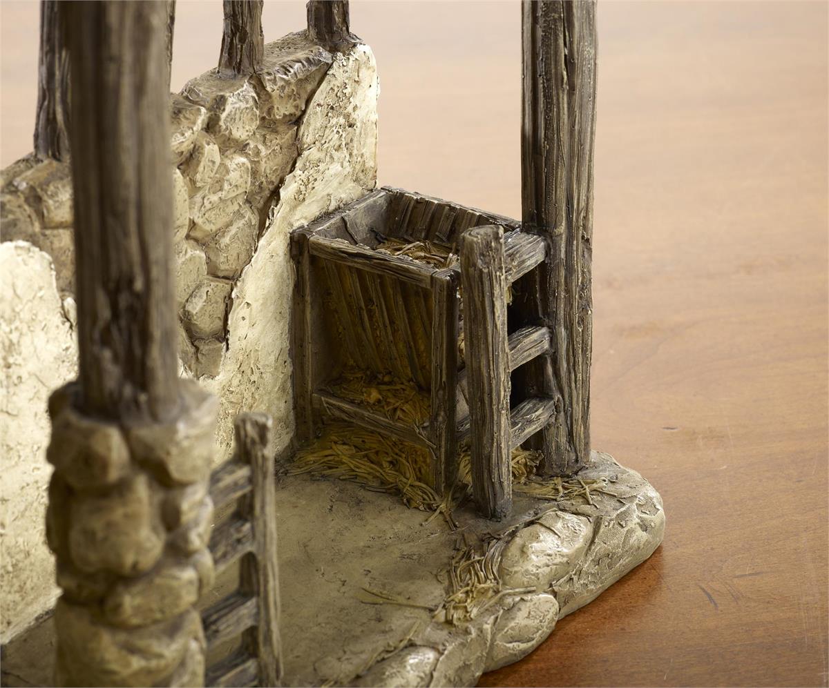 Lighted Nativity Stable for 7H Set by Dicksons, product view 5