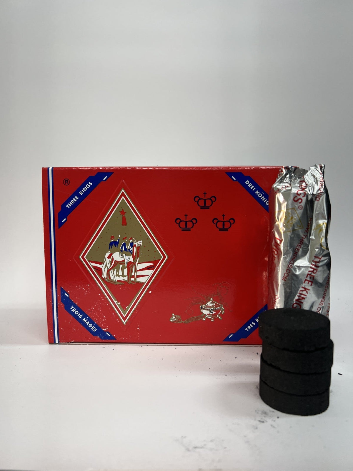 Three Kings "Quick Lighting" Charcoal Tablets by Anchor Christian Distributors