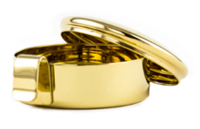 High Polish Gold w/ Gold Amulet