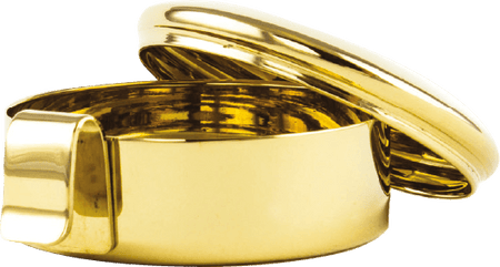 High Polish Gold w/ Gold Amulet by Alviti