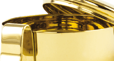 High Polish Gold w/ Gold Amulet