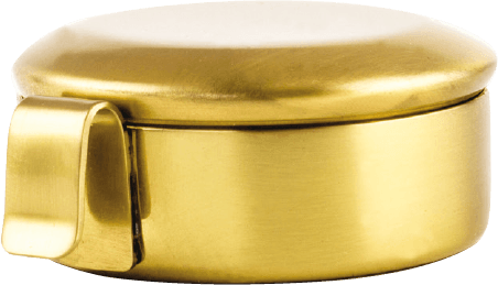 Satin Gold w/ gold amulet