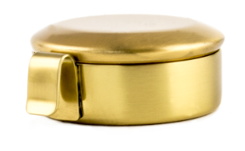 High Polish Silver With Silver Amulet