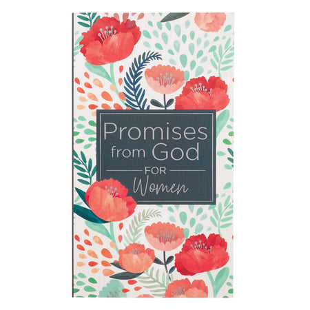 Promises From God For Women Red and Blue Promise Book by Christian Art Gifts