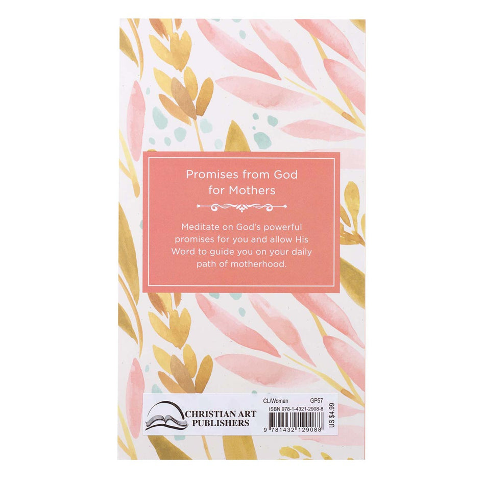 Promises From God For Mothers Pink and Green Softcover Promise Book by Christian Art Gifts, product view 2
