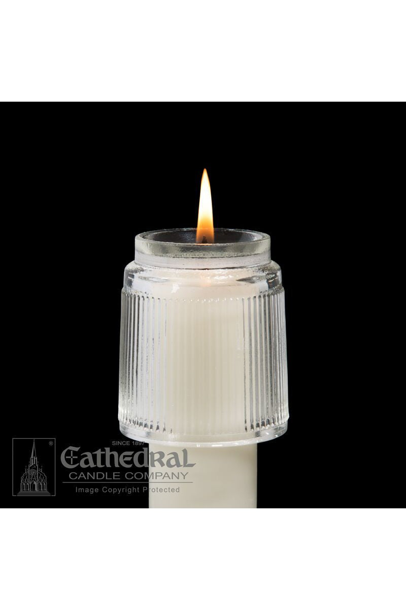 Glass Candle Followers by Anchor Christian Distributors