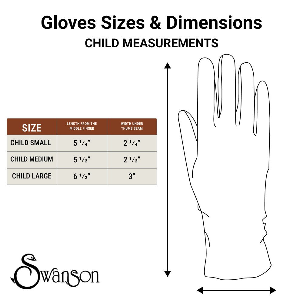 GLOVE WHITE PLAIN CHILD S