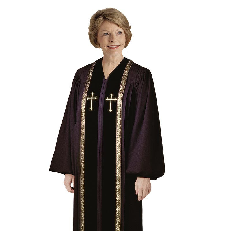 White RT Wesley Pulpit Robe