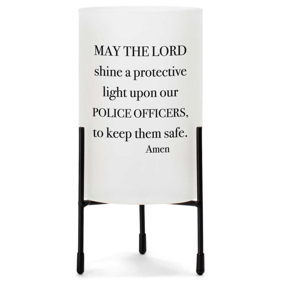 Hurricane Candlerholder Police May Lord by Dicksons