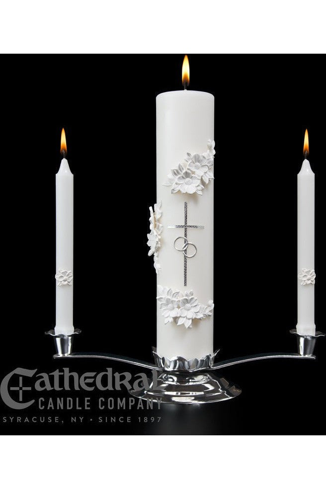 Holy Matrimony Wedding Ensemble Candle by Anchor Christian Distributors, product view 2