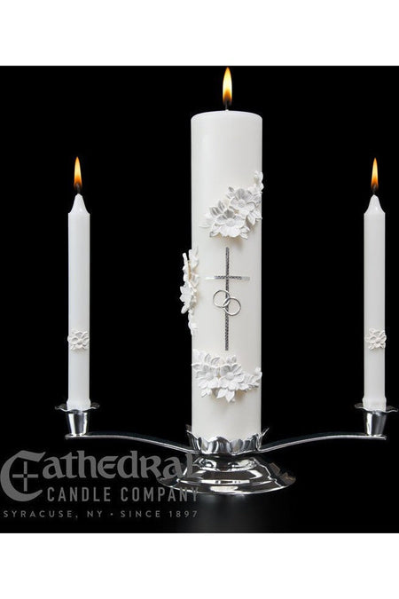 Holy Matrimony Wedding Ensemble Candle by Anchor Christian Distributors, product view 2