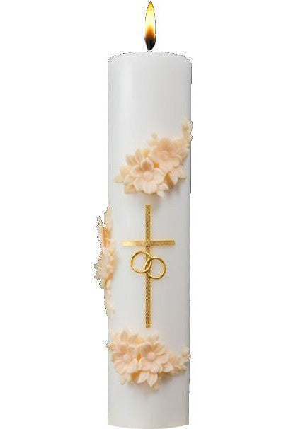 Holy Matrimony Wedding Ensemble Candle by Anchor Christian Distributors, product view 3