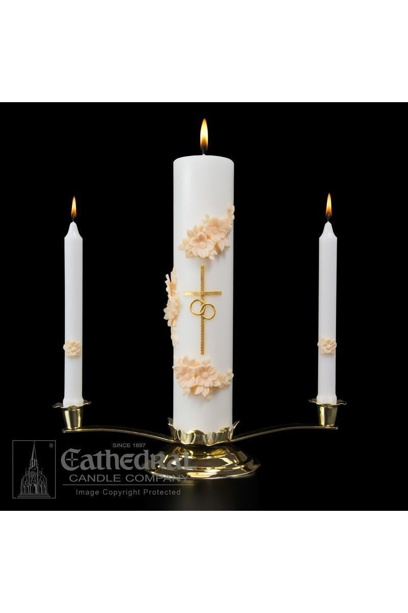 Holy Matrimony Wedding Ensemble Candle by Anchor Christian Distributors
