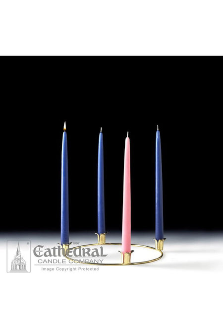 Home Advent Complete Set - 3 Sarum Blue, 1 Rose by Anchor Christian Distributors